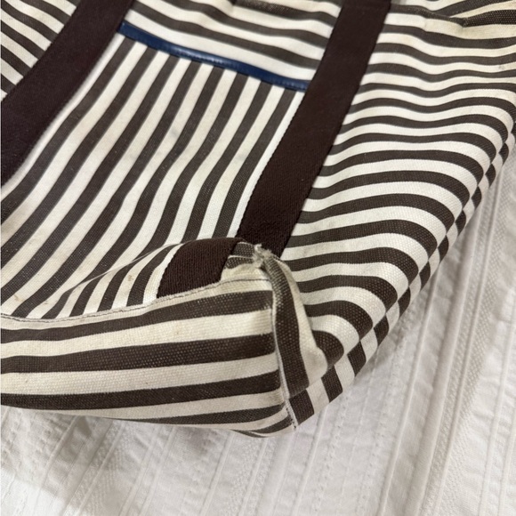 Henri Bendel Striped Canvas Medium Tote / Crossbody – RARE & Discontinued - Picture 10 of 11